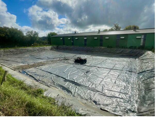 Bassin géomembrane PEHD